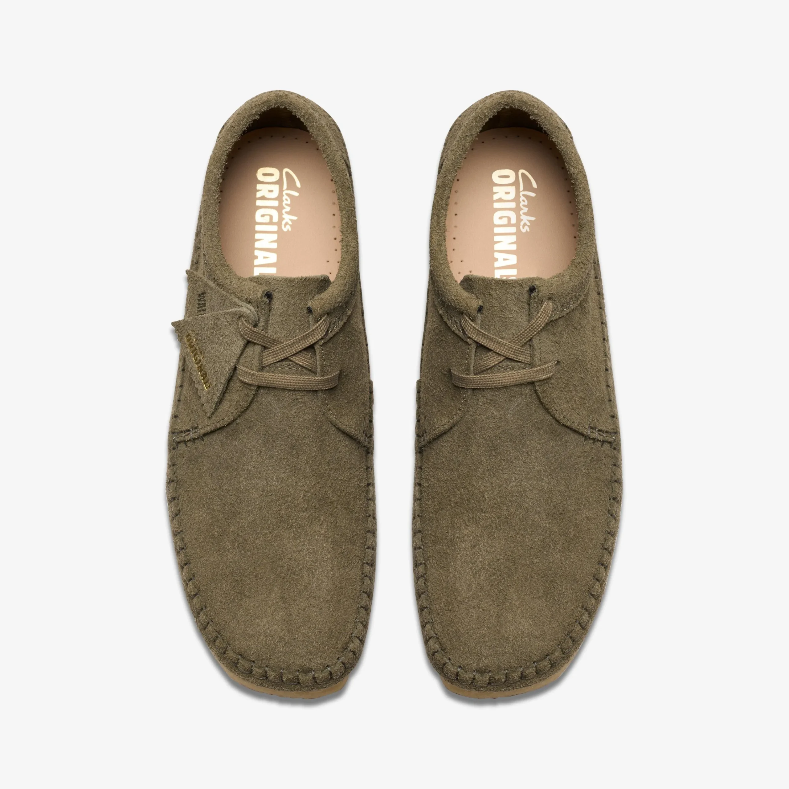 Clarks Weaver Pale Khaki Suede Online