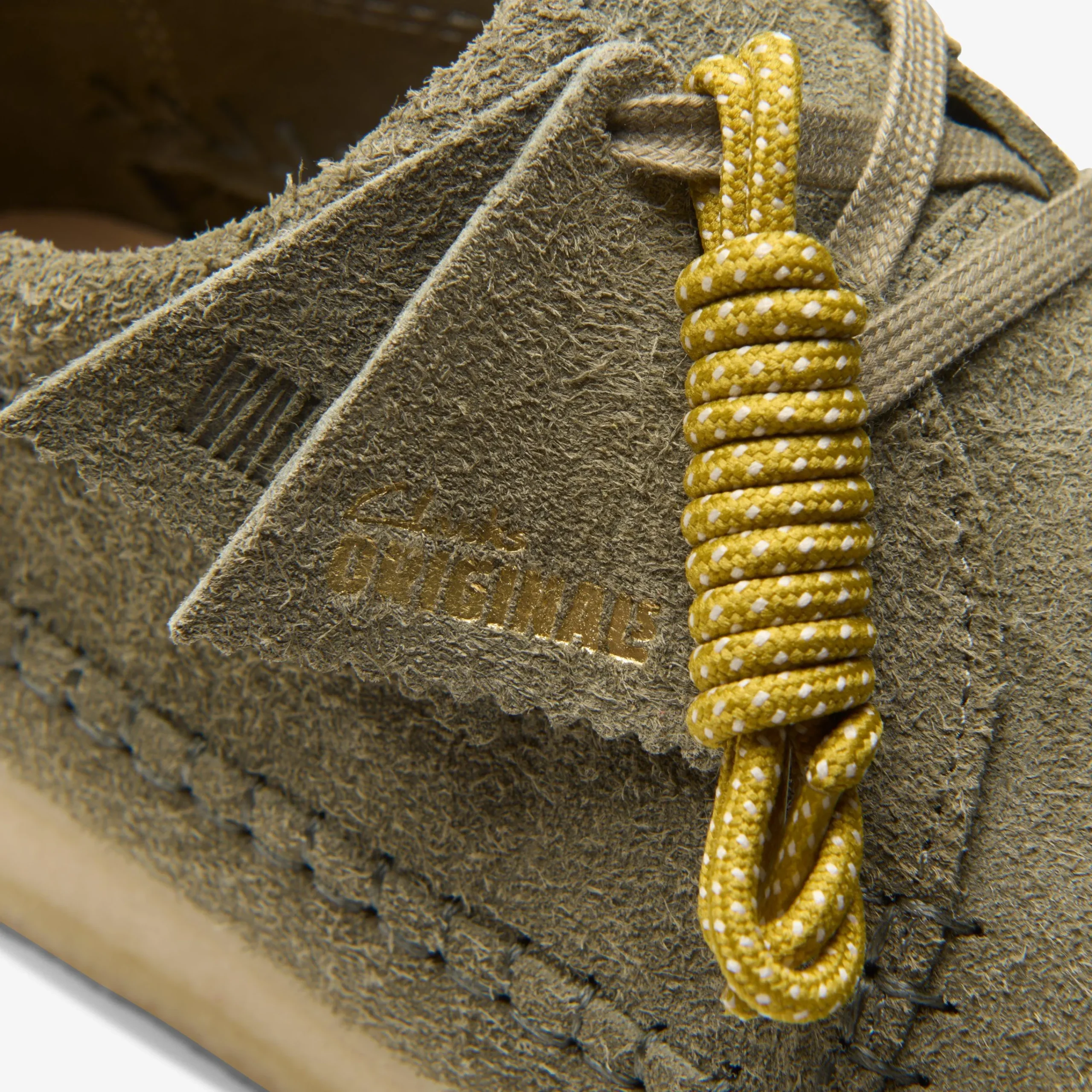 Clarks Weaver Pale Khaki Suede Online