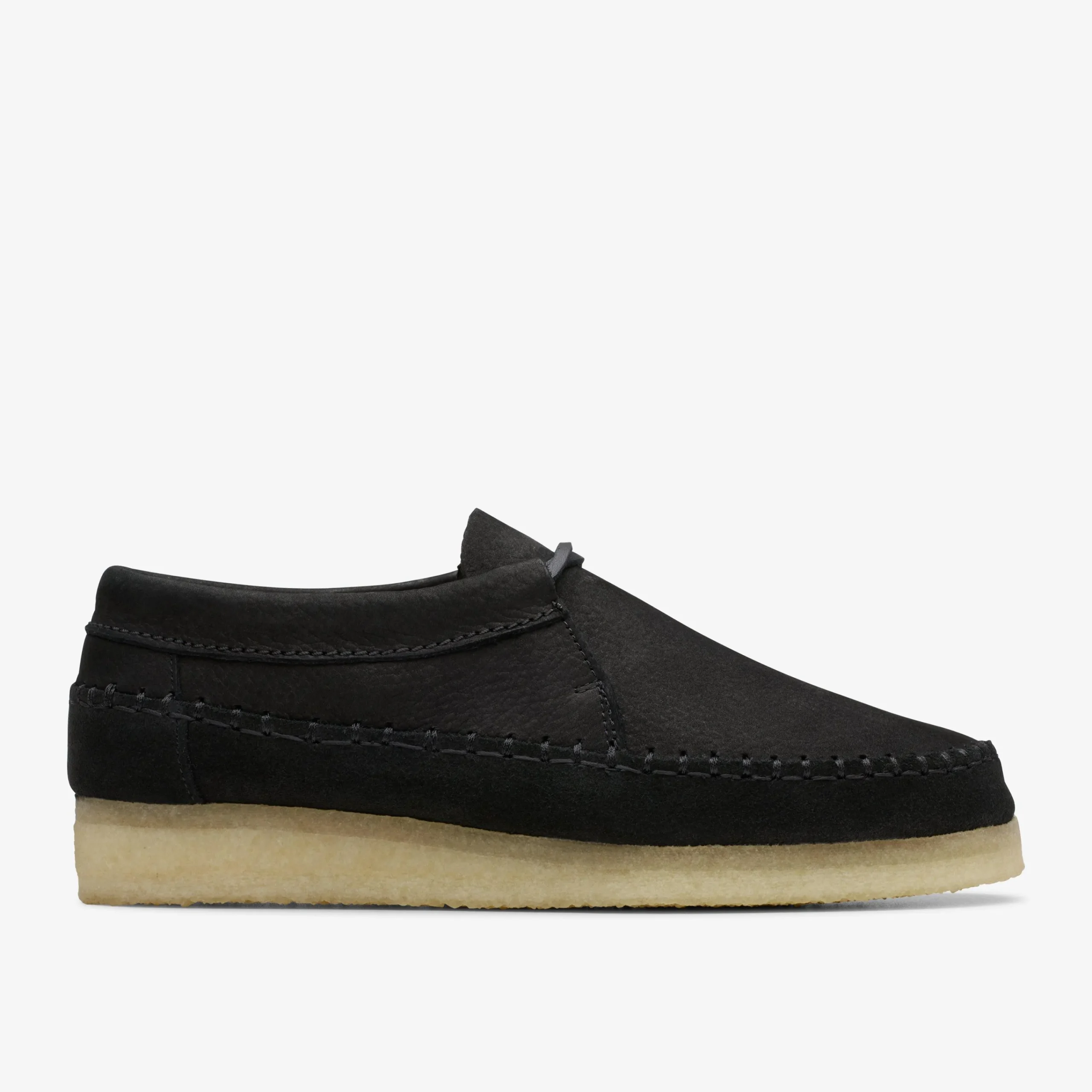Clarks Weaver Tie Black Suede Sale
