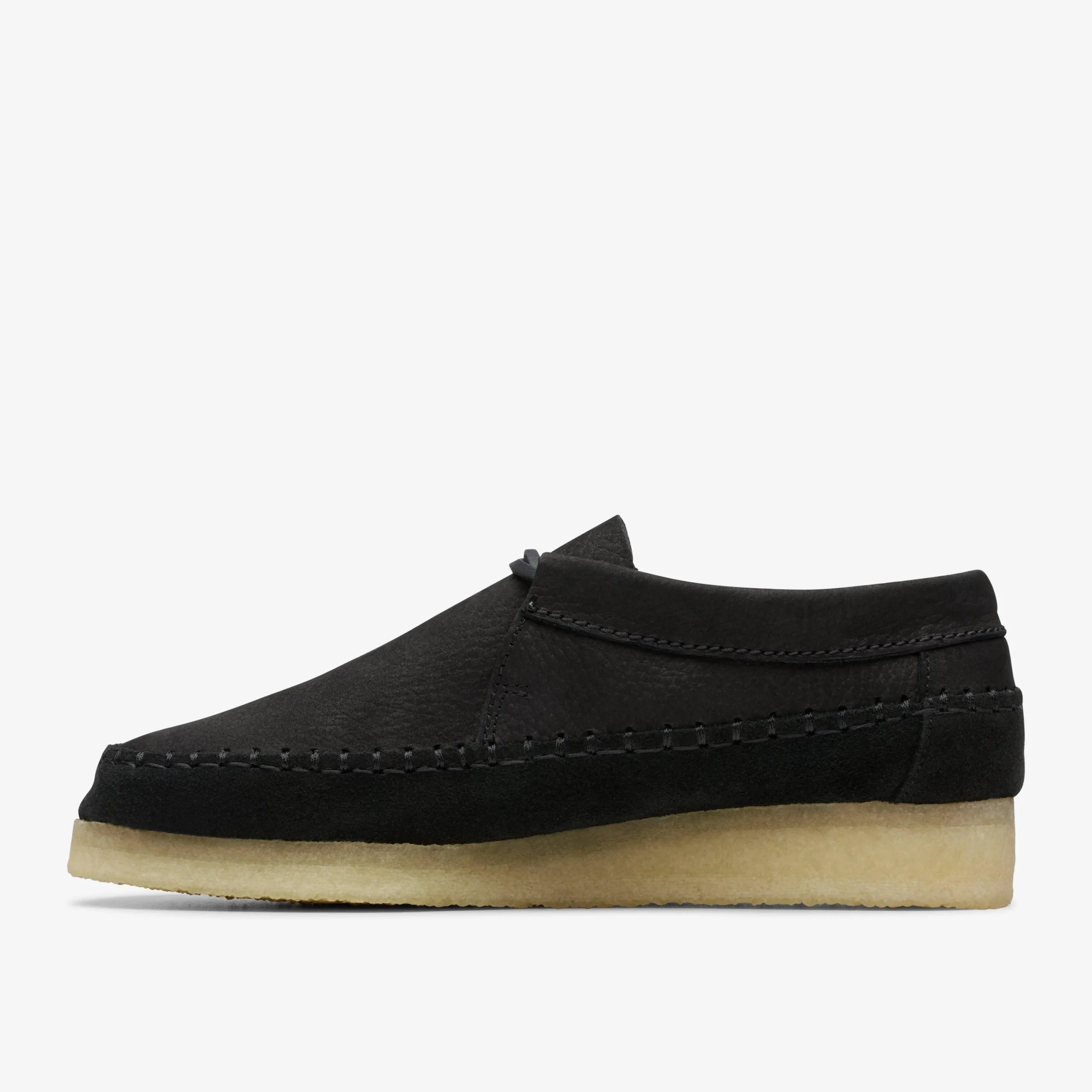Clarks Weaver Tie Black Suede Sale