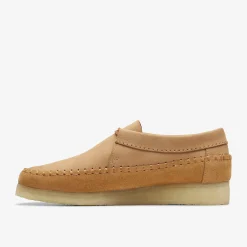 Clarks Weaver Tie Tan Suede Hot