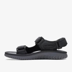 Clarks Wesley Bay Black Cheap