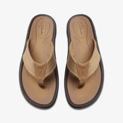 Clarks Wesley Belt Desert New
