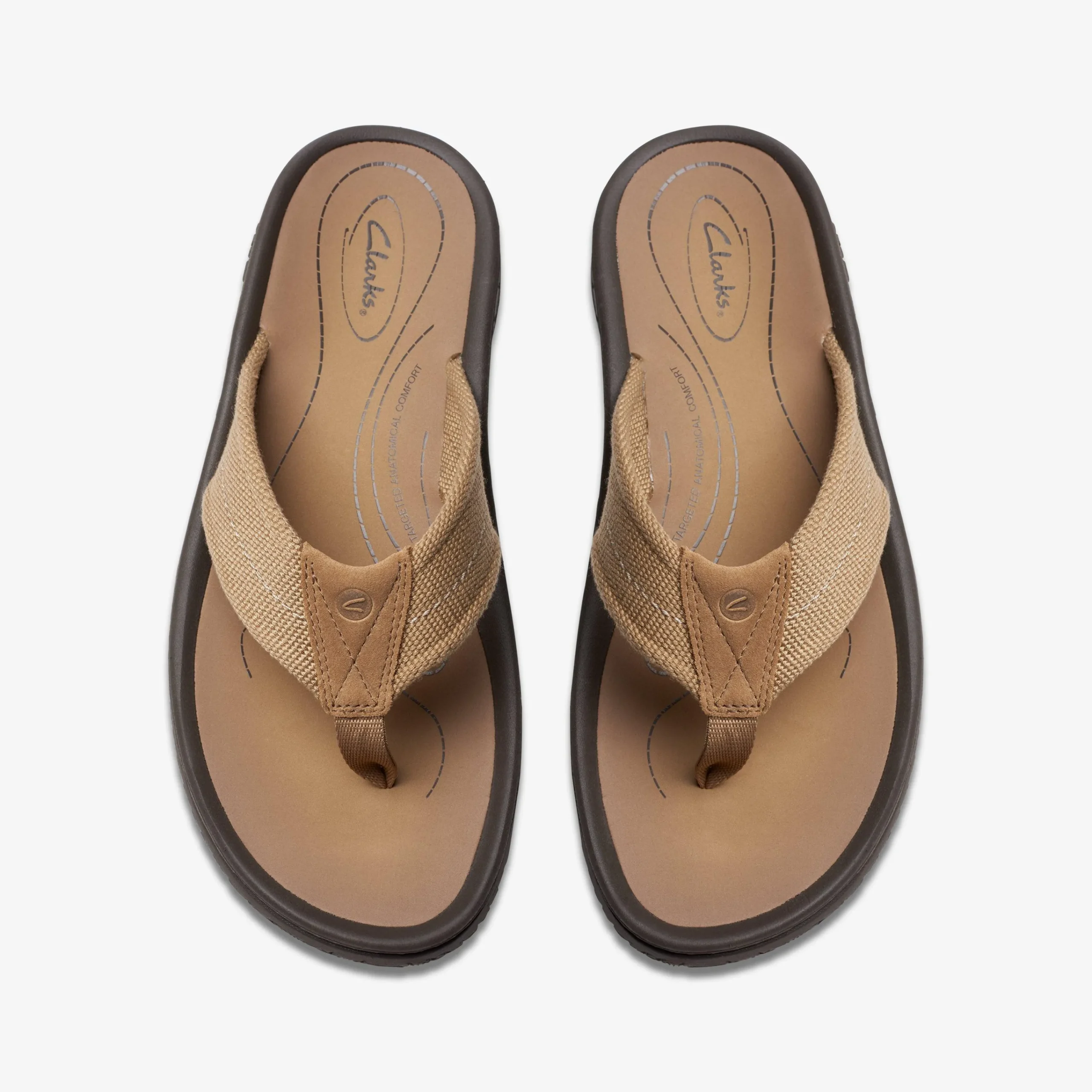 Clarks Wesley Belt Desert New