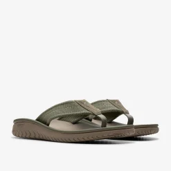 Clarks Wesley Belt Olive Flash Sale