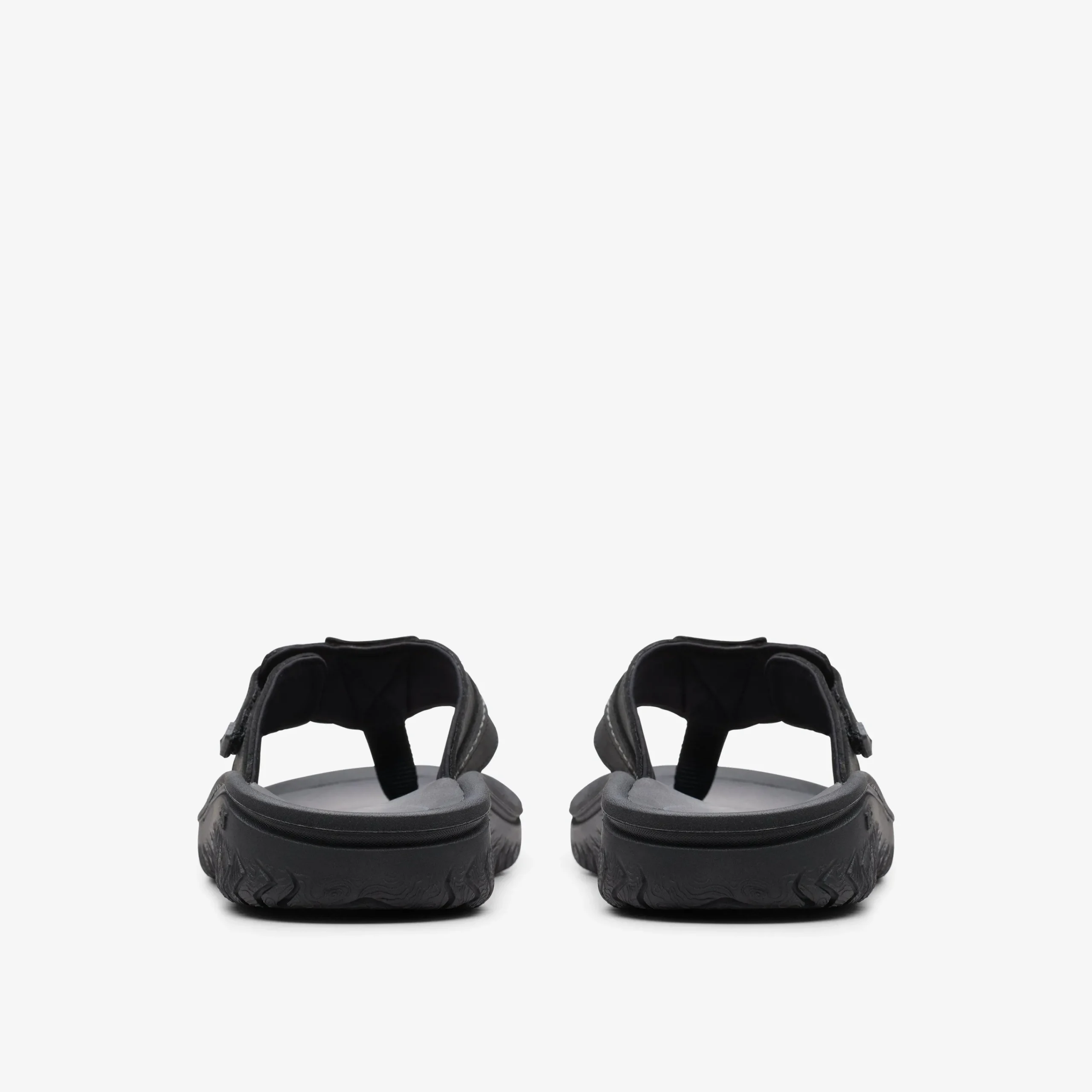 Clarks WESLEY SUN Black Leather Cheap