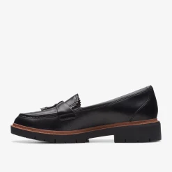 Clarks Westlynn Bella Black Leather Cheap