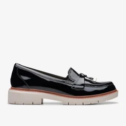 Clarks Westlynn Bella Black Patent Flash Sale