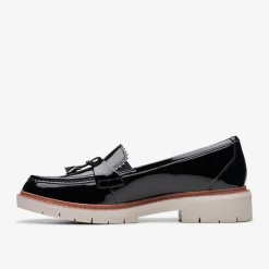 Clarks Westlynn Bella Black Patent Flash Sale