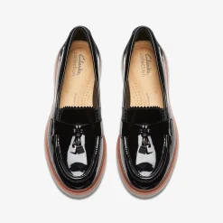 Clarks Westlynn Bella Black Patent Flash Sale