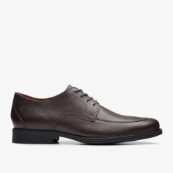 Clarks Whiddon Apron Dark Brown Tumbled Online
