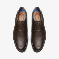 Clarks Whiddon Apron Dark Brown Tumbled Online