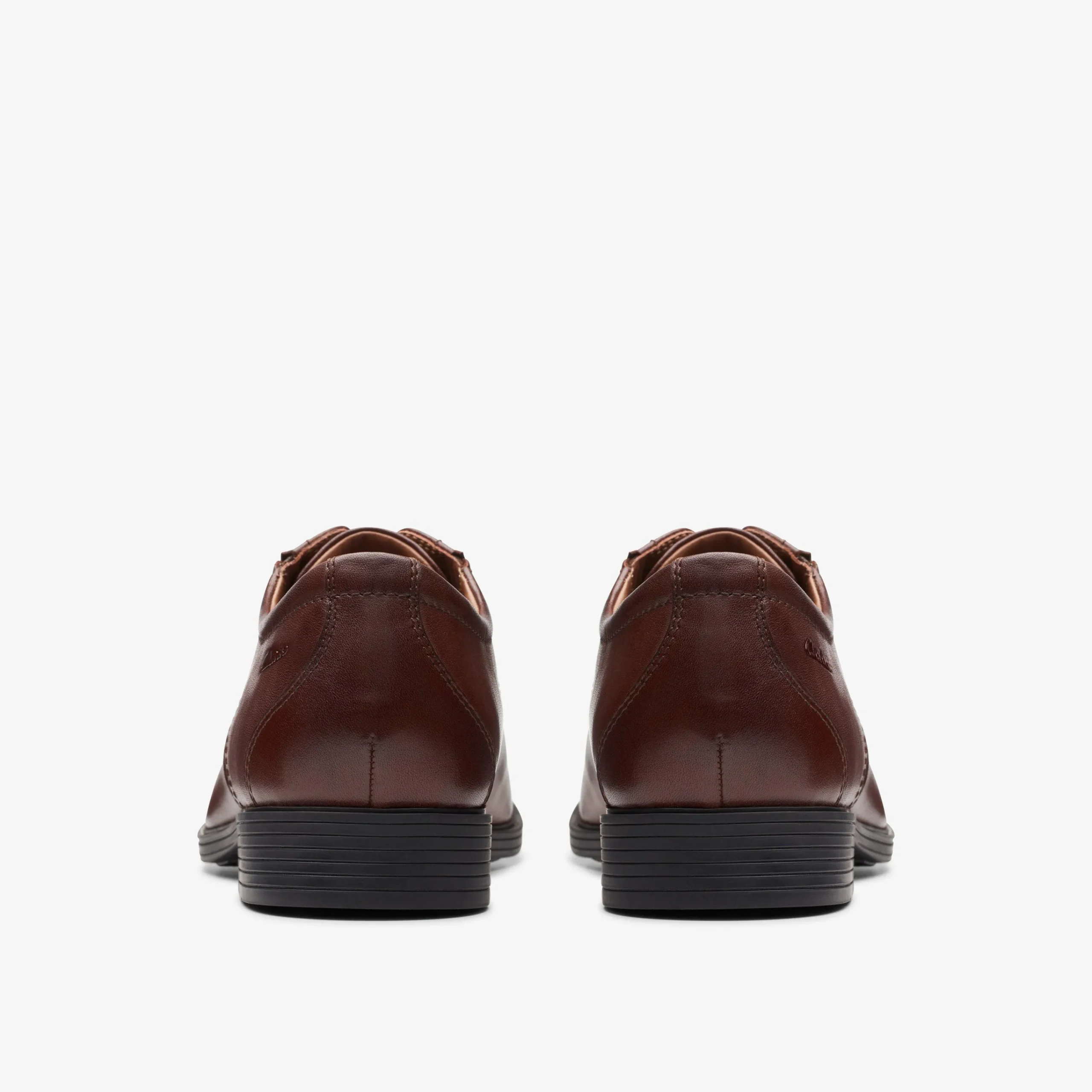Clarks Whiddon Cap Mahogany Leather Best Sale