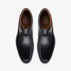 Clarks Whiddon Mid Black Online
