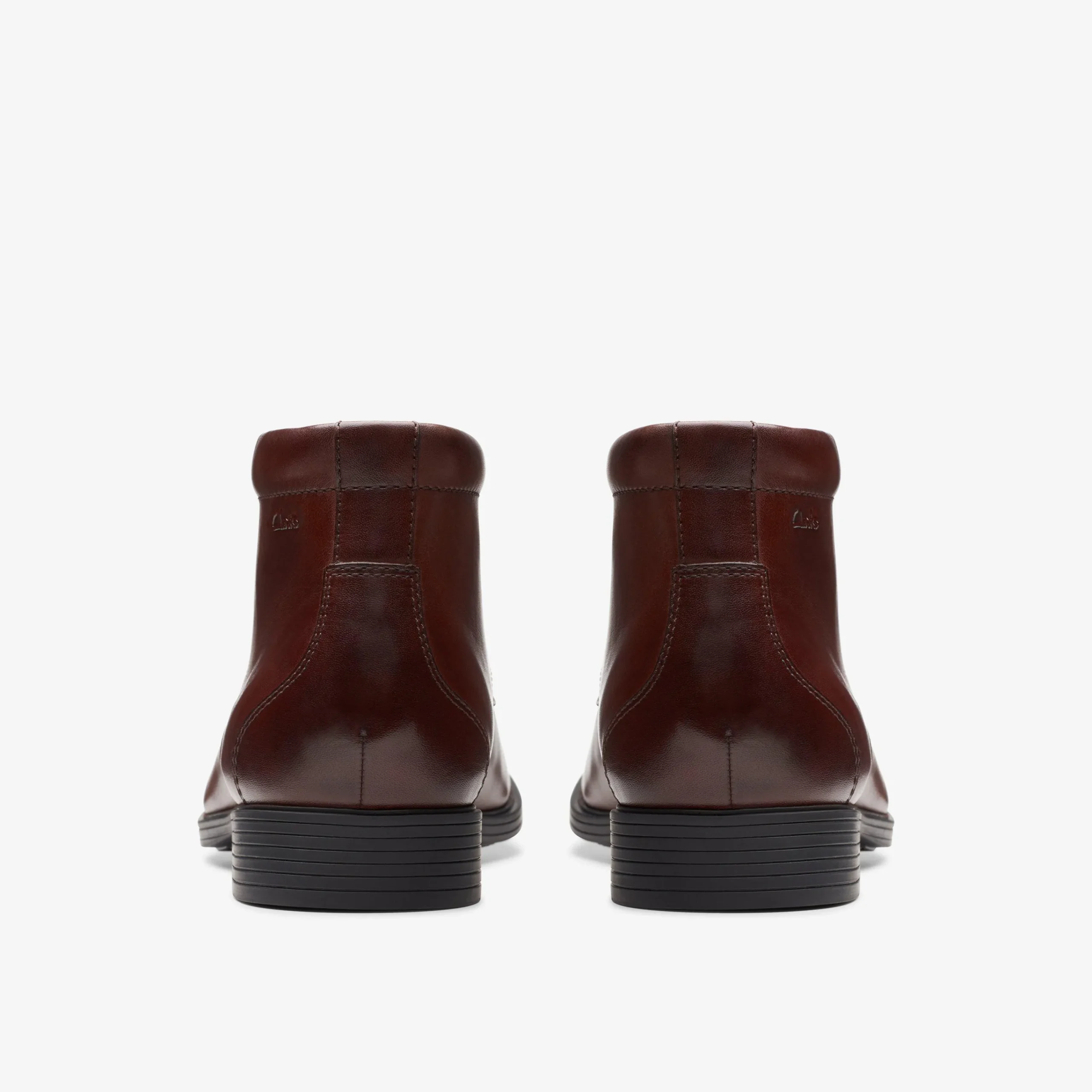 Clarks Whiddon Mid Mahogany Leather Cheap