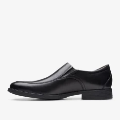 Clarks Whiddon Step Black Leather Discount