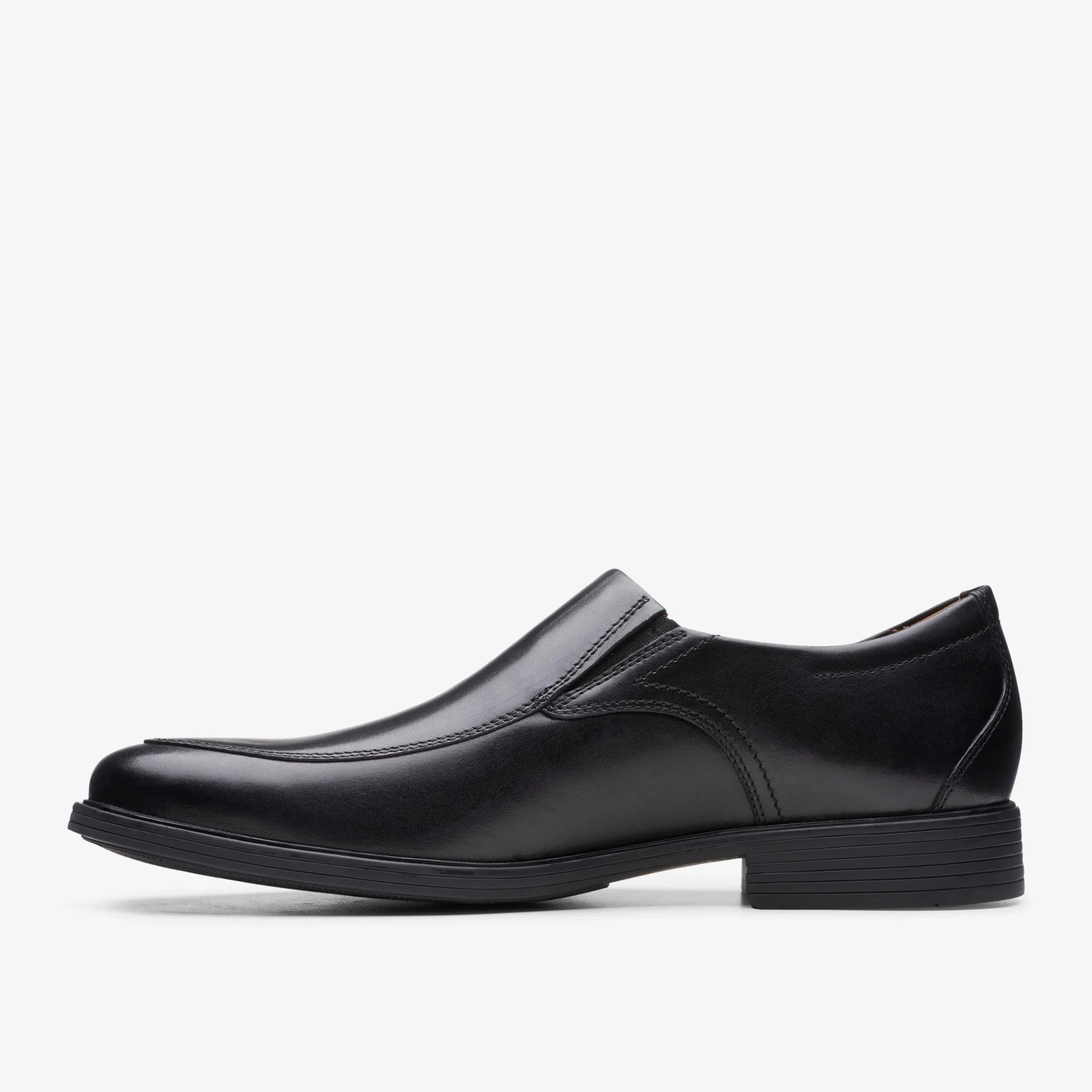 Clarks Whiddon Step Black Leather Discount
