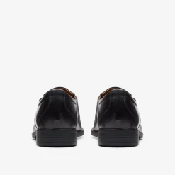 Clarks Whiddon Step Black Leather Discount