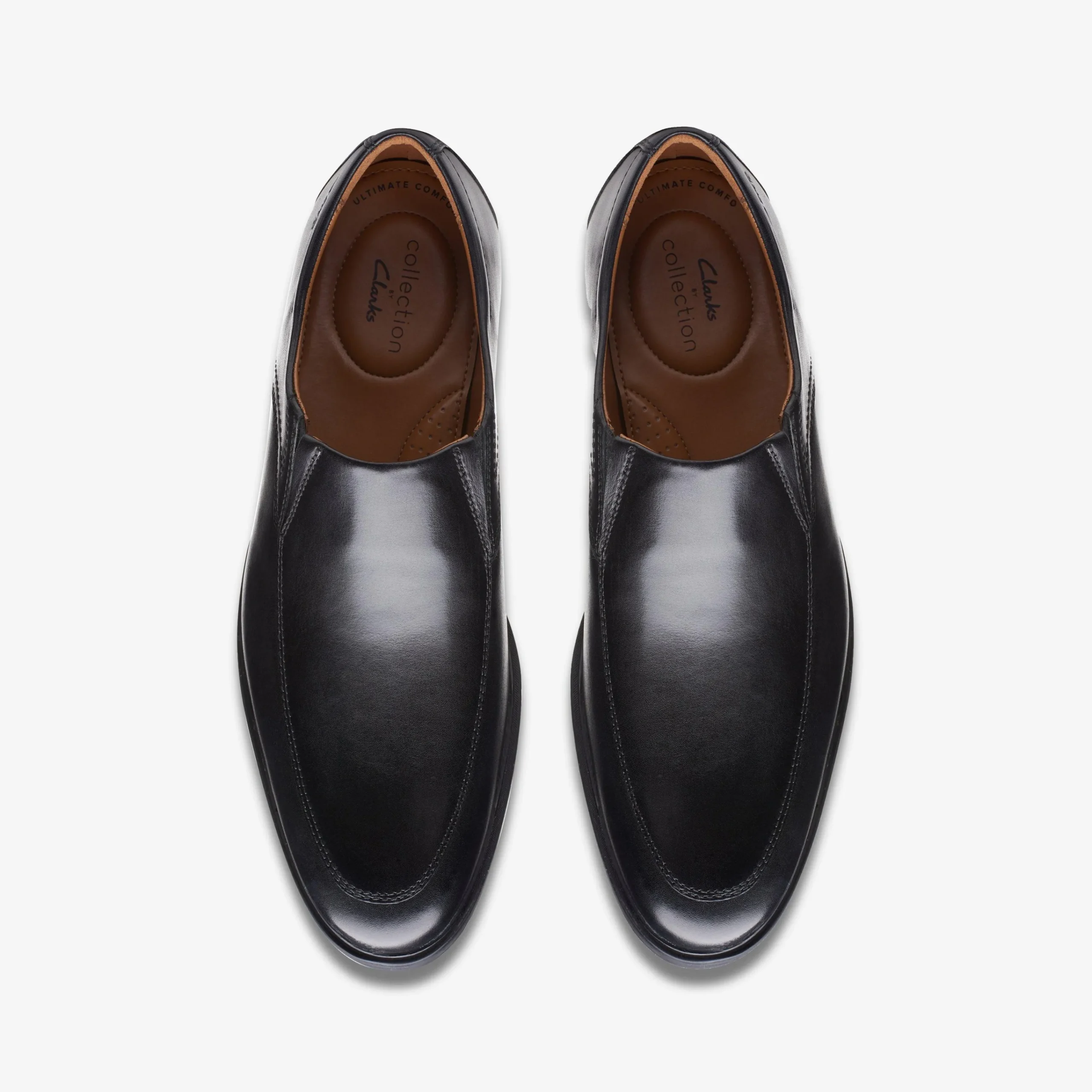 Clarks Whiddon Step Black Leather Discount