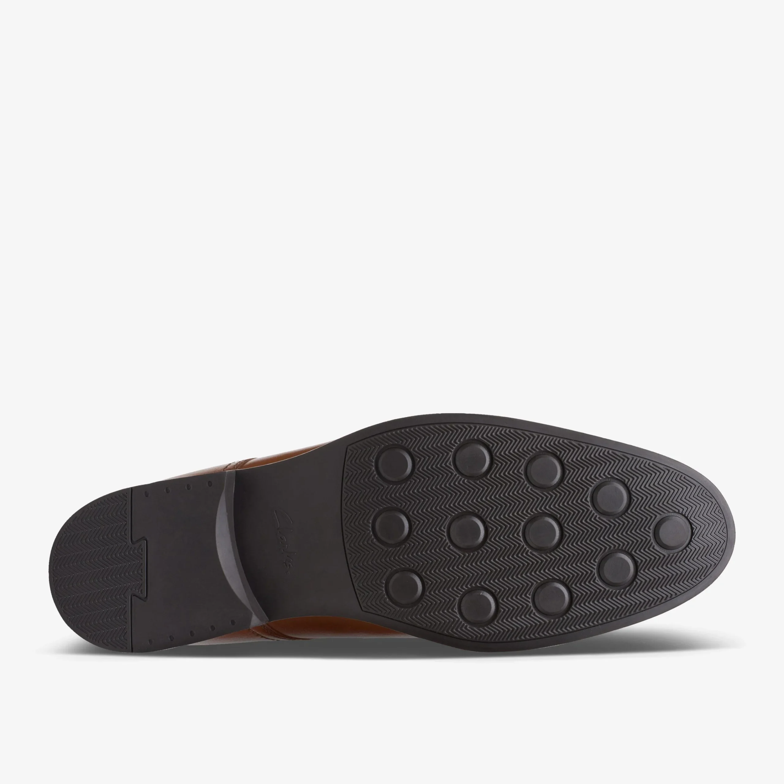 Clarks Whiddon Step Dark Tan Leather Best