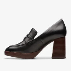 Clarks Zoya 85 Walk Black Leather Store