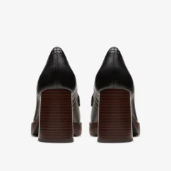 Clarks Zoya 85 Walk Black Leather Store