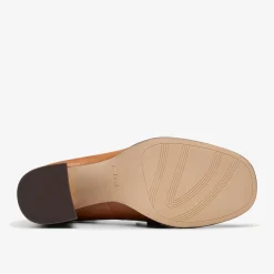 Clarks Zoya 85 Walk Tan Leather Shop